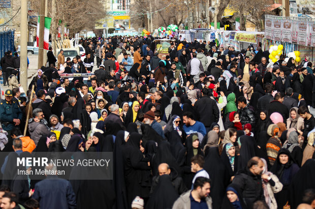 شادپیمایی نیمه شعبان در کرمانشاه