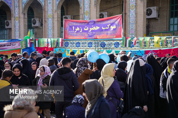 شادپیمایی نیمه شعبان در کرمانشاه