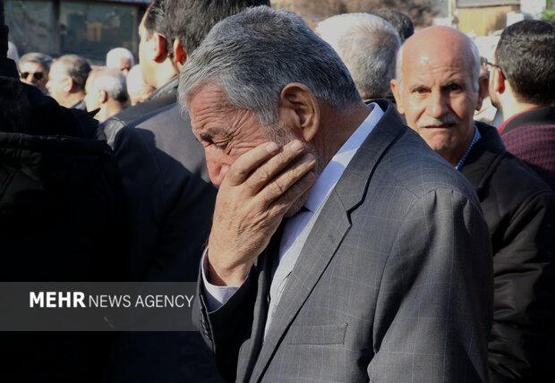 مراسم تشییع پیکر آیت الله محمودی در ورامین