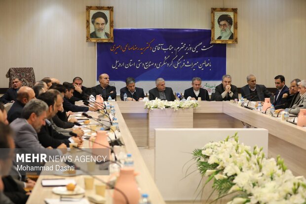 سفر وزیر میراث‌فرهنگی، گردشگری و صنایع‌دستی به اردبیل