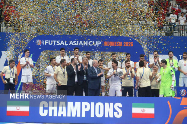 Iran crowned champions of AFC Futsal Asian Cup 2026