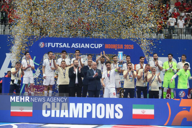 Iran crowned champions of AFC Futsal Asian Cup 2026