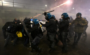Police, protesters clash in Milan amid Winter Olympics