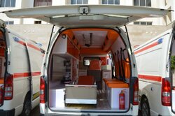 آمبولانس جدید در راه بیمارستان رامسر