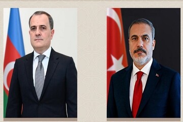 وزرای خارجه ترکیه و جمهوری آذربایجان درباره تحولات منطقه رایزنی کردند