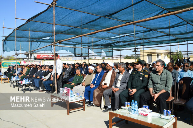 افتتاح و کلنگ‌زنی پروژه‌های شهرستان میناب و رودان در دهه فجر