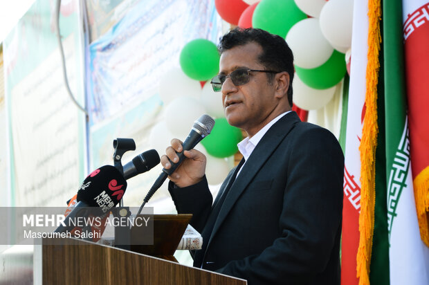 افتتاح و کلنگ‌زنی پروژه‌های شهرستان میناب و رودان در دهه فجر