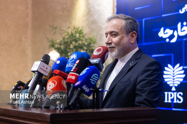 News conference of Iranian Foreign Minister Araghchi
