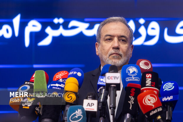 نشست خبری عباس عراقچی وزیر امور خارجه