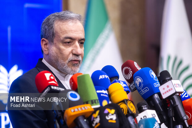 News conference of Iranian Foreign Minister Araghchi
