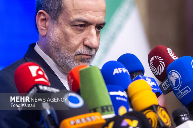 نشست خبری عباس عراقچی وزیر امور خارجه