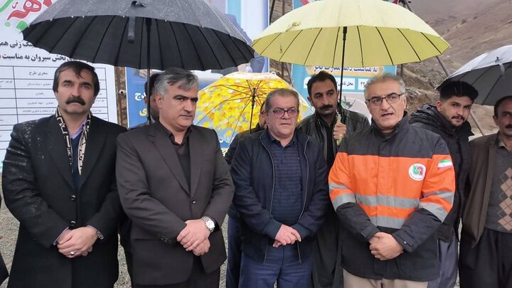 بهرهبرداری از مجموعه پروژههای عمرانی، ورزشی و ارتباطی در بخش سیروان