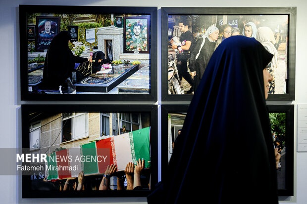 اختتامیه مسابقه عکس زندگی در جنگ