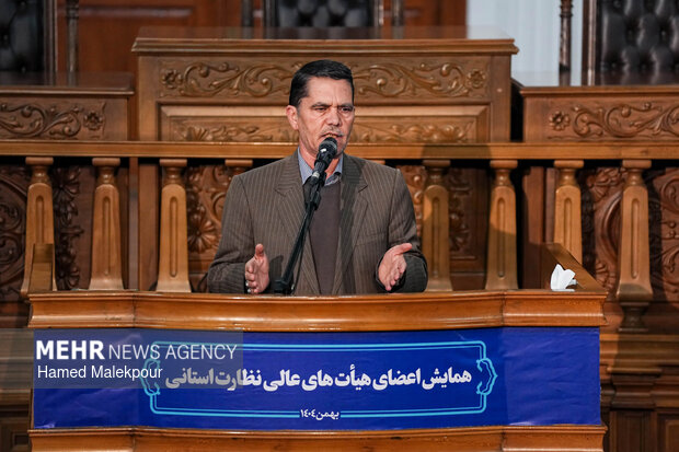 نشست اعضای هیأت‌های عالی نظارت بر انتخابات شوراها با حضور رئیس مجلس