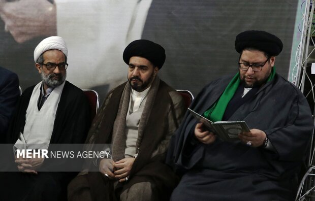 مراسم سومین روز از ارتحال آیت الله محمودی در ورامین