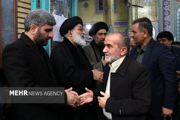 مراسم سومین روز از ارتحال آیت الله محمودی در ورامین