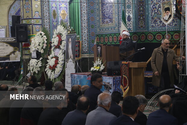 مراسم سومین روز از ارتحال آیت الله محمودی در ورامین