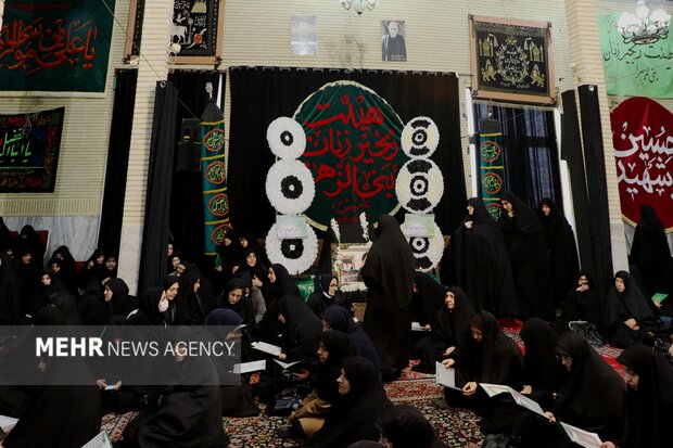 مراسم سومین روز از ارتحال آیت الله محمودی در ورامین