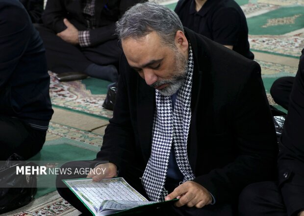 مراسم سومین روز از ارتحال آیت الله محمودی در ورامین