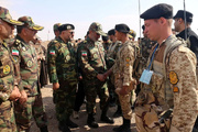 العميد جهانشاهي يتفقد وحدات القوات البرية التابعة للجيش في سيستان وبلوشستان