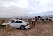 تصادف در محور آق‌قلا گرگان 4 نفر را راهی بیمارستان کرد