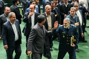 Iran FM, Armed Forces Chief of Staff in Parl. closed session