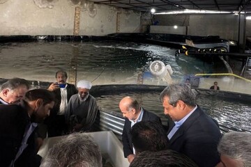 افتتاح مجتمع پرورش ماهیان سردآبی در سیستان و بلوچستان
