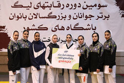 صدر جدول لیگ برتر تکواندو بانوان دست نخورده ماند