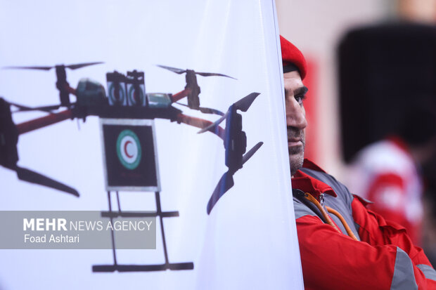 الحاق پهپادهای امدادی به سازمان امداد و نجات جمعیت هلال‌احمر