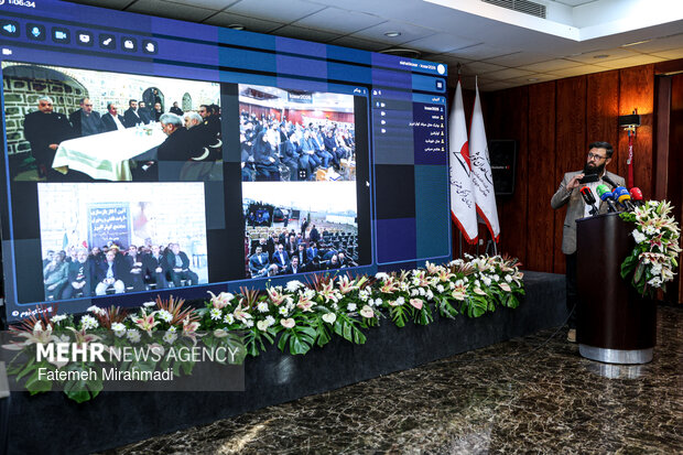 آیین بدرقه کاروان خانواده معظم شهدا وایثارگران به عتبات عالیات