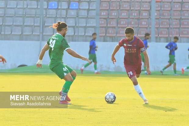 لیگ دسته یک فوتبال - نساجی قائمشهر و شهرداری نوشهر