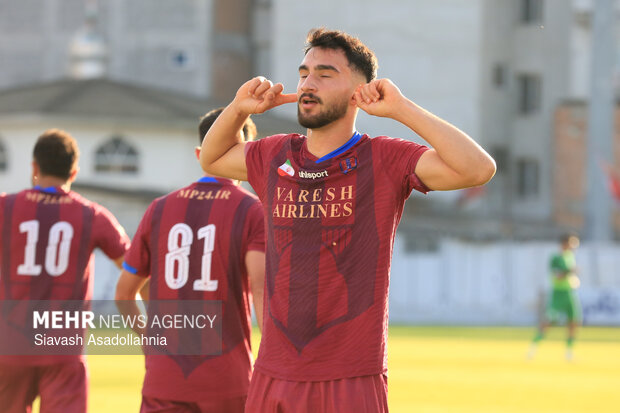 لیگ دسته یک فوتبال - نساجی قائمشهر و شهرداری نوشهر