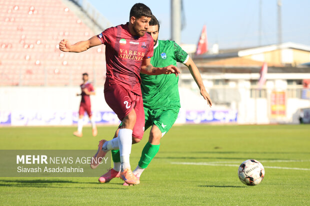 لیگ دسته یک فوتبال - نساجی قائمشهر و شهرداری نوشهر