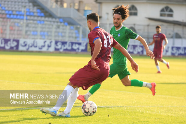 لیگ دسته یک فوتبال - نساجی قائمشهر و شهرداری نوشهر