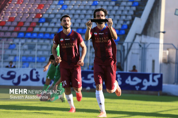 لیگ دسته یک فوتبال - نساجی قائمشهر و شهرداری نوشهر