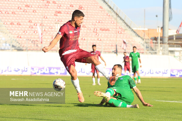 لیگ دسته یک فوتبال - نساجی قائمشهر و شهرداری نوشهر