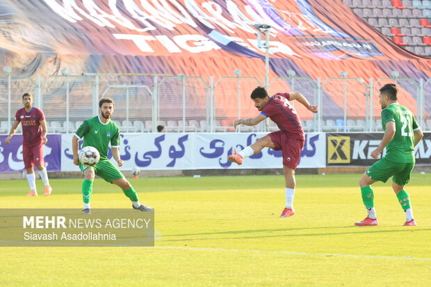 لیگ دسته یک فوتبال - نساجی قائمشهر و شهرداری نوشهر