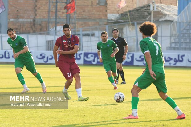 لیگ دسته یک فوتبال - نساجی قائمشهر و شهرداری نوشهر