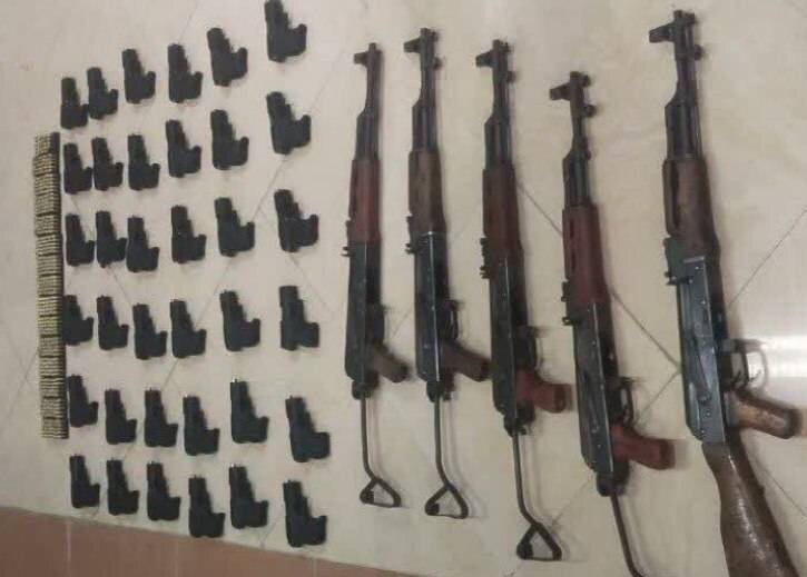 کشف محموله بزرگ سلاح و مهمات در مرزهای کردستان