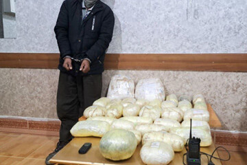 کشف بیش از ۴۱ کیلوگرم مواد مخدر در تایباد