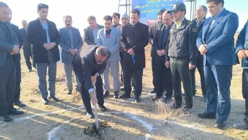 پروژه پخش سیلاب حوضه گلشهر کلنگ‌زنی شد