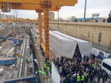 آغاز حفاری مکانیزه تونل دوم متروی تبریز با حضور وزیر کشور