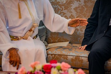 تقدیم پیام وزیر خارجه عمان به علی لاریجانی