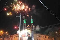 گلبانگ الله اکبر در شب ۲۲ بهمن در شهر مقدس قم