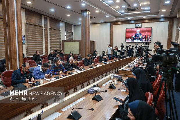 نشست خبری اعلام برنامه های یوم الله ۲۲ بهمن