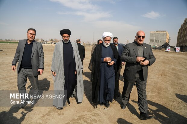 کلنگ زنی فاز دوم ۵۰۰ واحد مسکن مددجویان کمیته امداد در مشهد