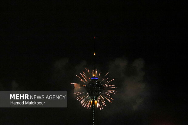 مراسم نورافشانی به مناسبت ۴۷ سالگی پیروزی انقلاب اسلامی