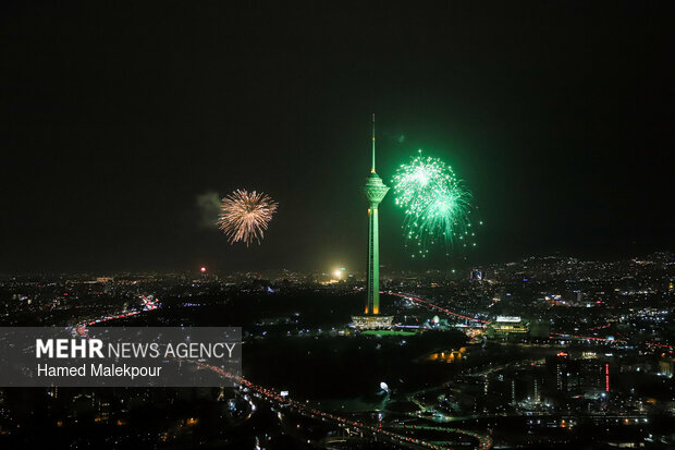مراسم نورافشانی به مناسبت ۴۷ سالگی پیروزی انقلاب اسلامی