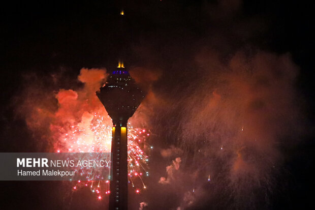 مراسم نورافشانی به مناسبت ۴۷ سالگی پیروزی انقلاب اسلامی