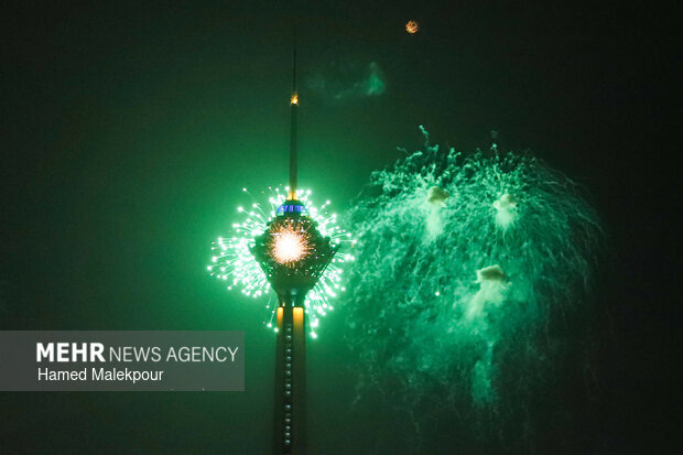 مراسم نورافشانی به مناسبت ۴۷ سالگی پیروزی انقلاب اسلامی